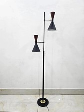 Mid Century Floor Lamp Brass