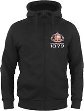 Sunderland AFC Sweatshirt Hoodie Mens LARGE Official Zip Hooded Top SH7