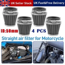 4x 50mm Air Filter Pod Cone
