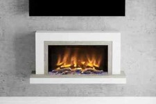 Elgin & Hall Pryzm Vardo Electric Fireplace Suite