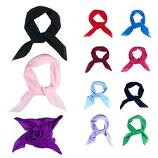 Square Chiffon Scarves Women