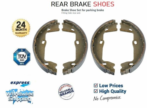 Rear hand brake shoes - shoes, set