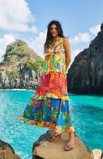 Anthropologie Farm Rio Tiered
