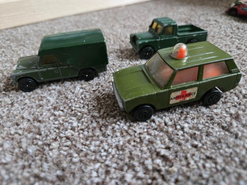 Land rover matchbox - x,