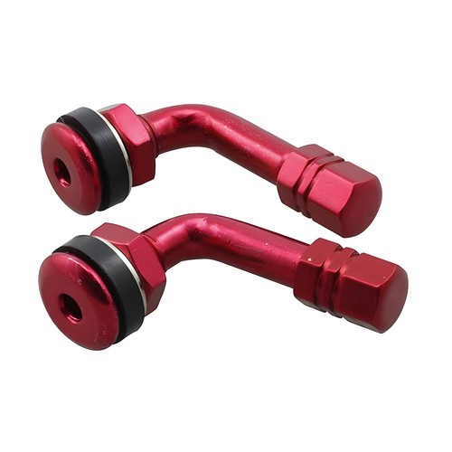 Valve set for tire red - set,