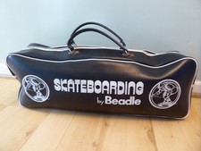 Skateboarding by Beadle Vintage 1970s Beadle Skateboard Holdall Vinyl Bag 27 x 9