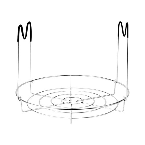 Stainless steel canner rack - stainless,
