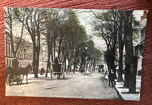 Antique postcard cheltenham - antique,