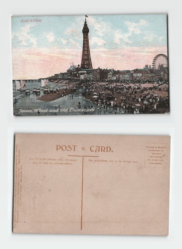 Postcard blackpool tower - -,