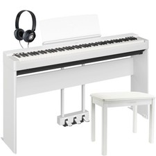 Yamaha P-225 White Portable