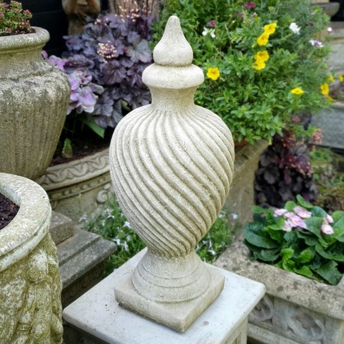 Provence finial stone statue - finial, |