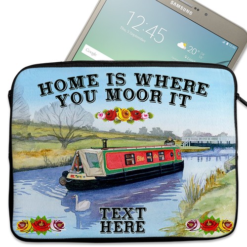 Personalised canal barge - personalised,