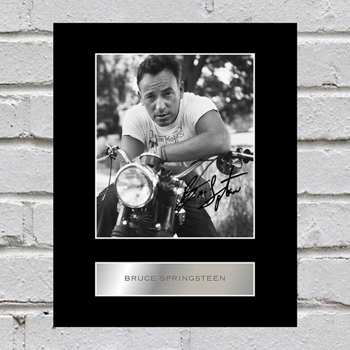Bruce springsteen signed - bruce,