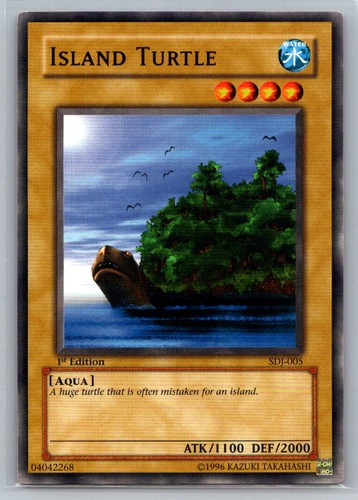 Island turtle 1996 - island, 1st