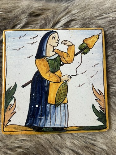 Vintage hand painted glazed - vintage,
