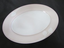  Hutschenreuther Fleuron Chloe Rosa Oval Platter Plate- Elegant