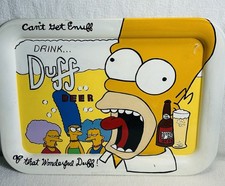 Simpsons Homer DUFF Beer Tin