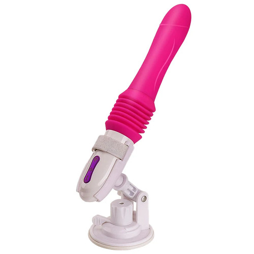 Telescopic thrusting vibrator - ,