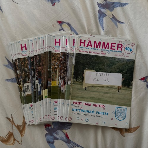 Full set west ham united - set,
