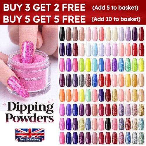Nail dipping powder - powder, colours