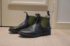 Blundstone x Finisterre Men's Boots - Size 9 - Vegan Leather - Black