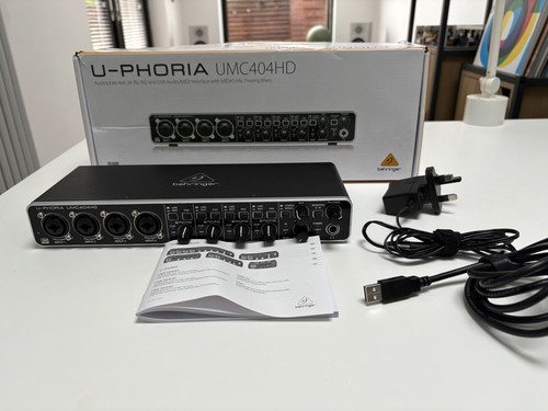 Behringer phoria umc404hd - u-phoria,