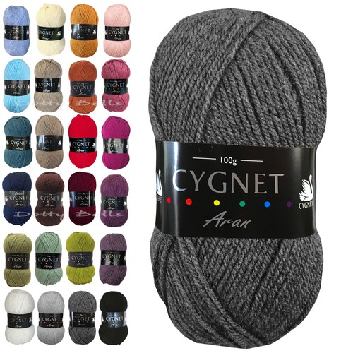Cygnet yarn aran 100 - aran, acrylic
