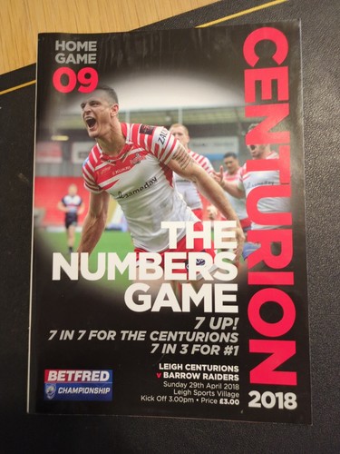 Rugby league 2018 - leigh, v
