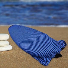 Striped Surfboard Socks Cover Wakeboard Cover Storage Bag for Funboard Surfing