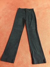 Girls Joe Bloggs 13-14year/ 28"waist black velvet/suede trousers. New
