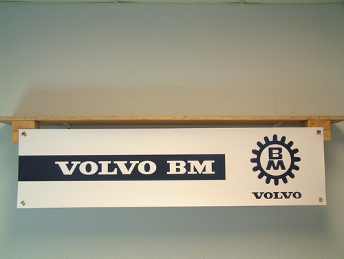 Volvo tractor banner - tractor,