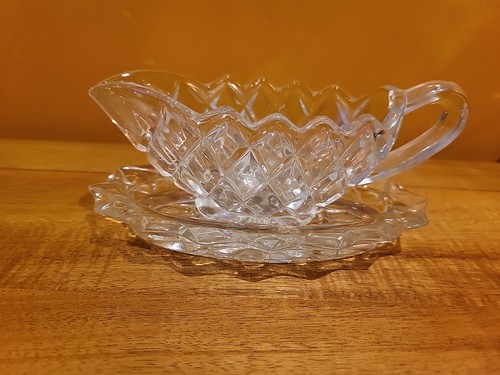 Vintage 1930s pressed - , glass