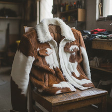 Cowhide hair leather - hair-on,