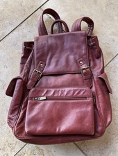 Visconti Genuine Red Leather