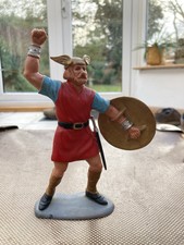Louis Marx Viking Action Figure With Shield 1960’s 