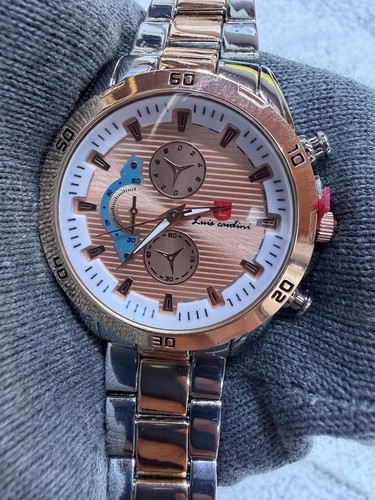 Luis cardini watch - watch, rose-gold