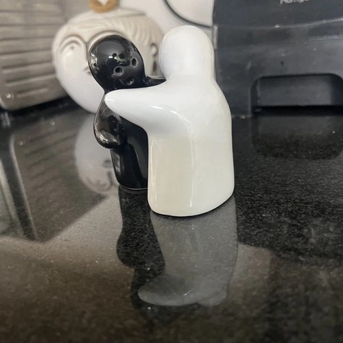 Ceramic cruet salt pepper - ceramic,