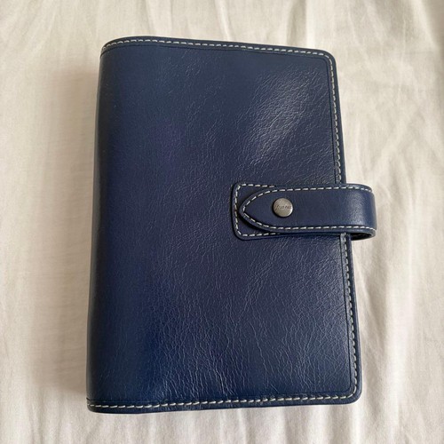 Filofax malden navy blue - filofax,