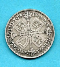 1932 FLORIN SILVER COIN OF