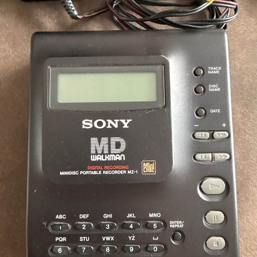 Sony minidisc recorder - mz-1,