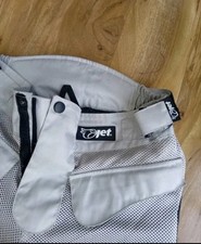 JET Motorcycle Trousers, Mesh, Grey, 32W x 32L