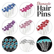 Crystal Rose Flower Rhinestone