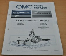 OMC 25 Kero Parts Catalog 1986