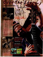 PPOT1  11X8 ADVERT/PICTURE - MONTE MONTGOMERY - ALVAREZ YAIRI DY62C GUITAR