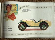 Original Austin 7 Ulster Sports BROCHURE Racer Goodwood 2 Seater  Parts Works 8