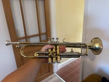 Getzen Capri Bb Trumpet. Model A43598. Used with some minor damage - plays well.