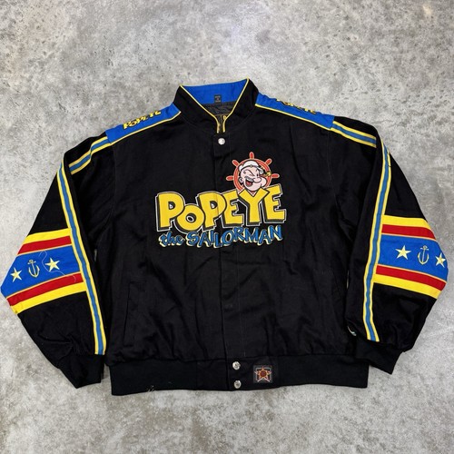Vintage popeye jacket mens - popeye,
