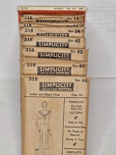 Antique simplicity pattern - antique,
