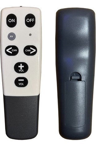 Big button universal - tv,