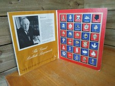 Vintage Texaco Set of 30 Replica Military Badges of The Great British Regiments